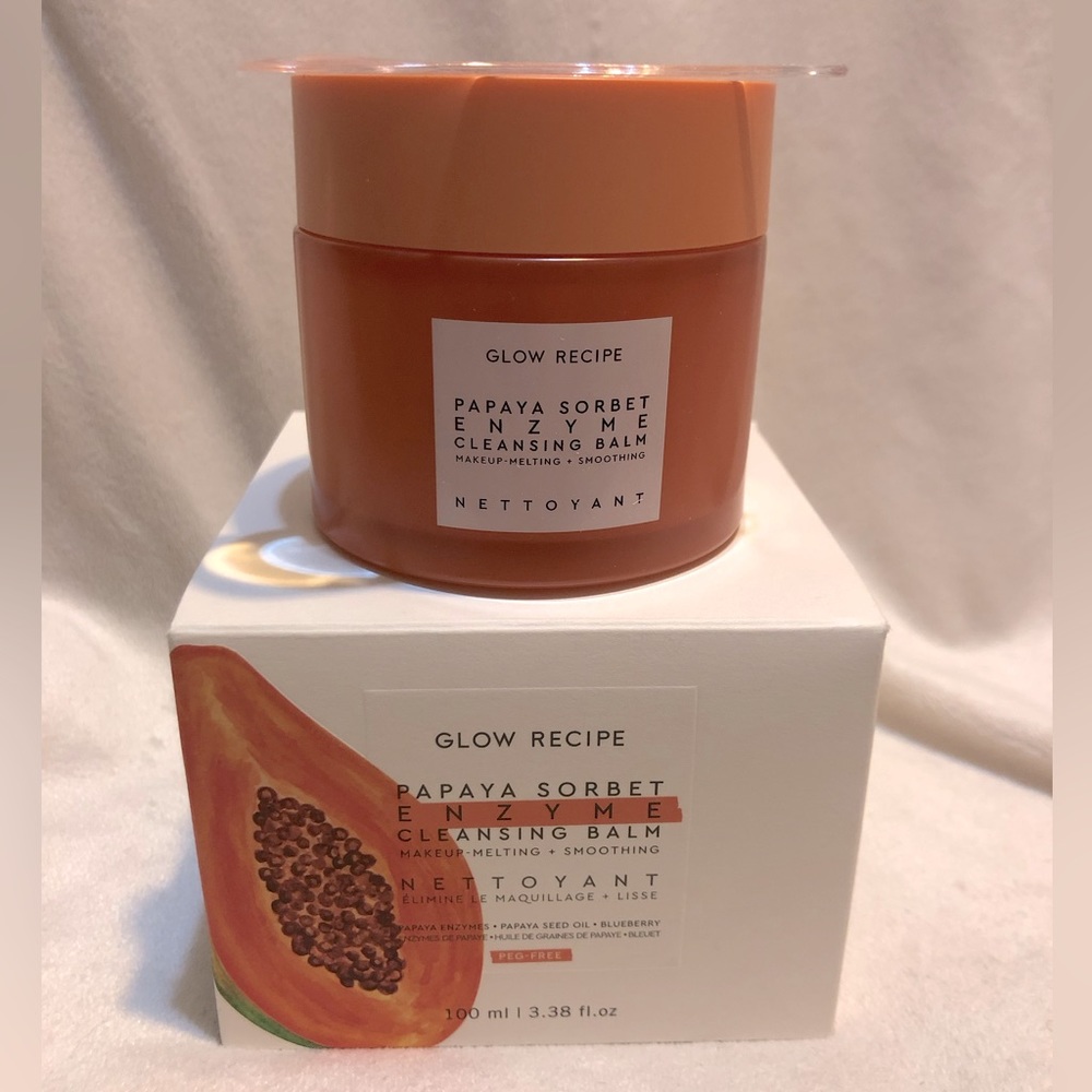 Glow Recipe Papaya Sorbet Enzyme Cleansing Balm 100ml/3.38 fl oz